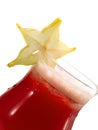Cocktails Collection - Starfruit Cocktail Royalty Free Stock Photo