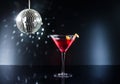 Cocktails on the dance floor Royalty Free Stock Photo