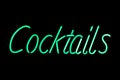 Cocktails Neon Sign