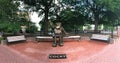 Cocky, Bronze Statue of the University of South Carolina`s Mascot