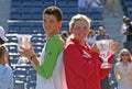 Coco Vandeweghe and Grigor Dimitrov the champions of junior US Open 2008