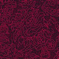 Cocoa abstract art deco pattern. Dark chocolate