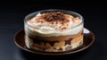 cocoa background tiramisu food