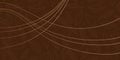 Cocoa beans background with smooth decorative wave lines. Chocolate wrapper. Chocolate background with cocoa beans and