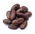Cocoa beans closeup Royalty Free Stock Photo