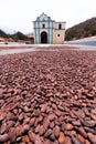 Cocoa beans, Chuao Church, Aragua, Veneuela Royalty Free Stock Photo