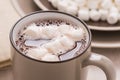 Cocoa with mini marshmallows