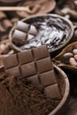 Cocoa pod, Chocolate sweet background