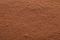 Cocoa powder textured background, close up Royalty Free Stock Photo