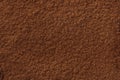 Cocoa powder textured background with a copy space for a free text. View from above. Close up shot. Chocolate cake texture