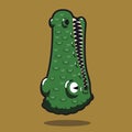 cartoon crocodile head