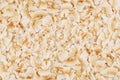 coconout flackes texture, full frame backgroud Royalty Free Stock Photo