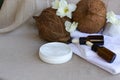 Coconut butter body cream