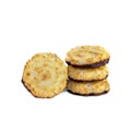 Coconut cookies Royalty Free Stock Photo