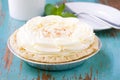 Coconut cream pie