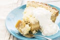 Coconut Custard Pie Royalty Free Stock Photo