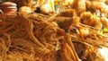 Coconut fiber handcrafts (Asia) Royalty Free Stock Photo