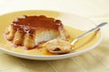 Coconut flan Royalty Free Stock Photo