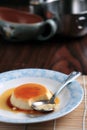 Coconut flan Royalty Free Stock Photo