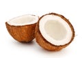 Coconut halves