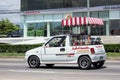 Coconut Icecream shop on Daihatsu Mira Mini Truck. Royalty Free Stock Photo