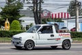 Coconut Icecream shop on Daihatsu Mira Mini Truck. Royalty Free Stock Photo