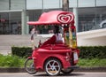 Coconut Icecream shop on Daihatsu Mira Mini Truck Royalty Free Stock Photo