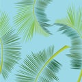 Coconut Leaves Seamless