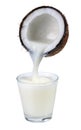 Coconut milk Royalty Free Stock Photo