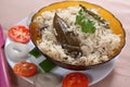 Coconut milk ghee rice, Thaingai pal nei sadam