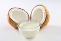 Coconut milk Royalty Free Stock Photo