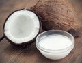 Coconut oil Royalty Free Stock Photo