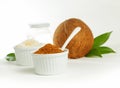 Coconut products Royalty Free Stock Photo