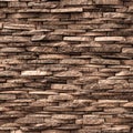 Coconut shell mosaic pattern background Royalty Free Stock Photo