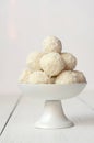 Coconut snowball truffles