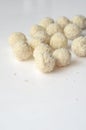 Coconut snowball truffles