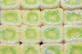Coconut turkish delight background Royalty Free Stock Photo