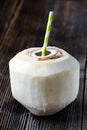 Coconut Water Drink Royalty Free Stock Photo