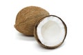 Coconut, whole and half