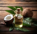 Coconuts oil and cocos nuts