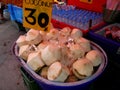 Coconuts for Sale at Morning Market Royalty Free Stock Photo