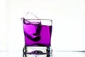 Coctail drink splash Royalty Free Stock Photo