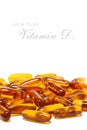 Cod liver fish oil capsule,