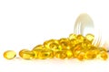 Cod liver oil capsules