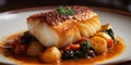 Cod Portuguese. Typical dish from Portugal.