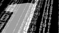 Code in binary on black backdrop exploring abstract concept of binary numbers in computer science, cyber security and machine Royalty Free Stock Photo