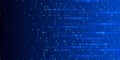 Code binary matrix data background. Technology software abstract binary code program blockchain digital