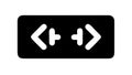 Code Brackets HTML Tags Icon for Web Development, vector design Generative AI Royalty Free Stock Photo