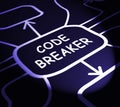 Code Breaker Decoded Data Hack 3d Illustration Royalty Free Stock Photo