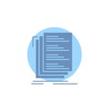 Code, coding, compile, files, list Glyph Icon Royalty Free Stock Photo